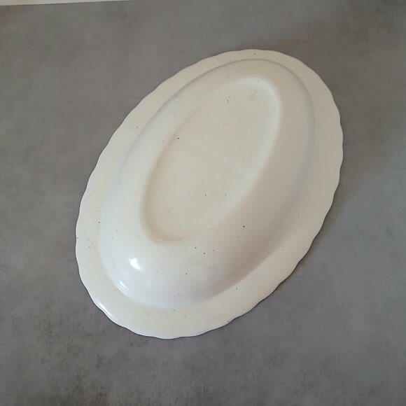 Vintage Metlox Vernon Ware "Vineyard" Divided Serving Dish - Picture 3 of 4